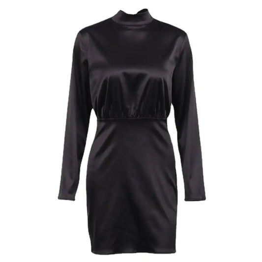 Satin French Waist Dress
